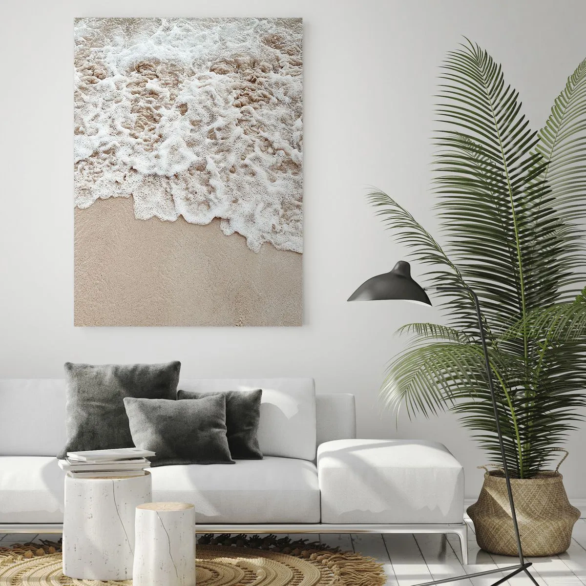 Billede på glas - Jeg er straks tilbage - 50x70 cm