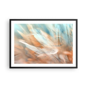 Plakat i sort ramme - I mildhedens land - 70x50 cm