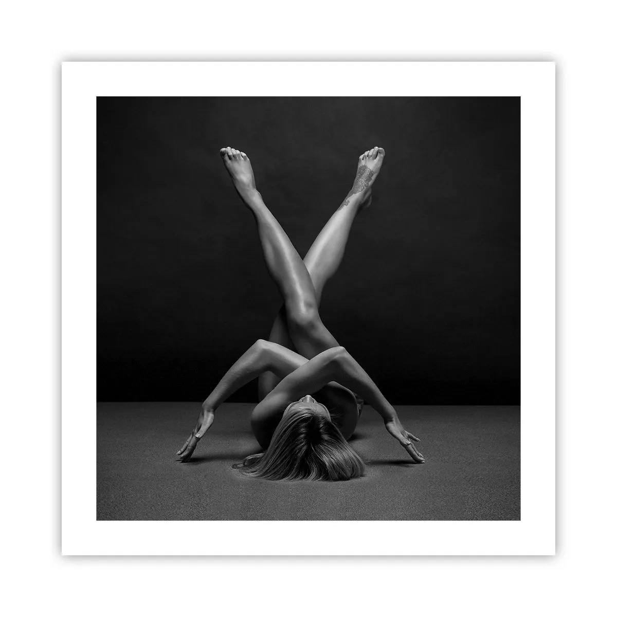 Plakat - Nøgenhedens geometri - 50x50 cm