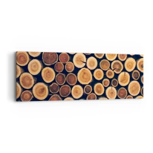 Lærredstryk - Billede på lærred - Hvor gammel ser jeg ud? - 90x30 cm