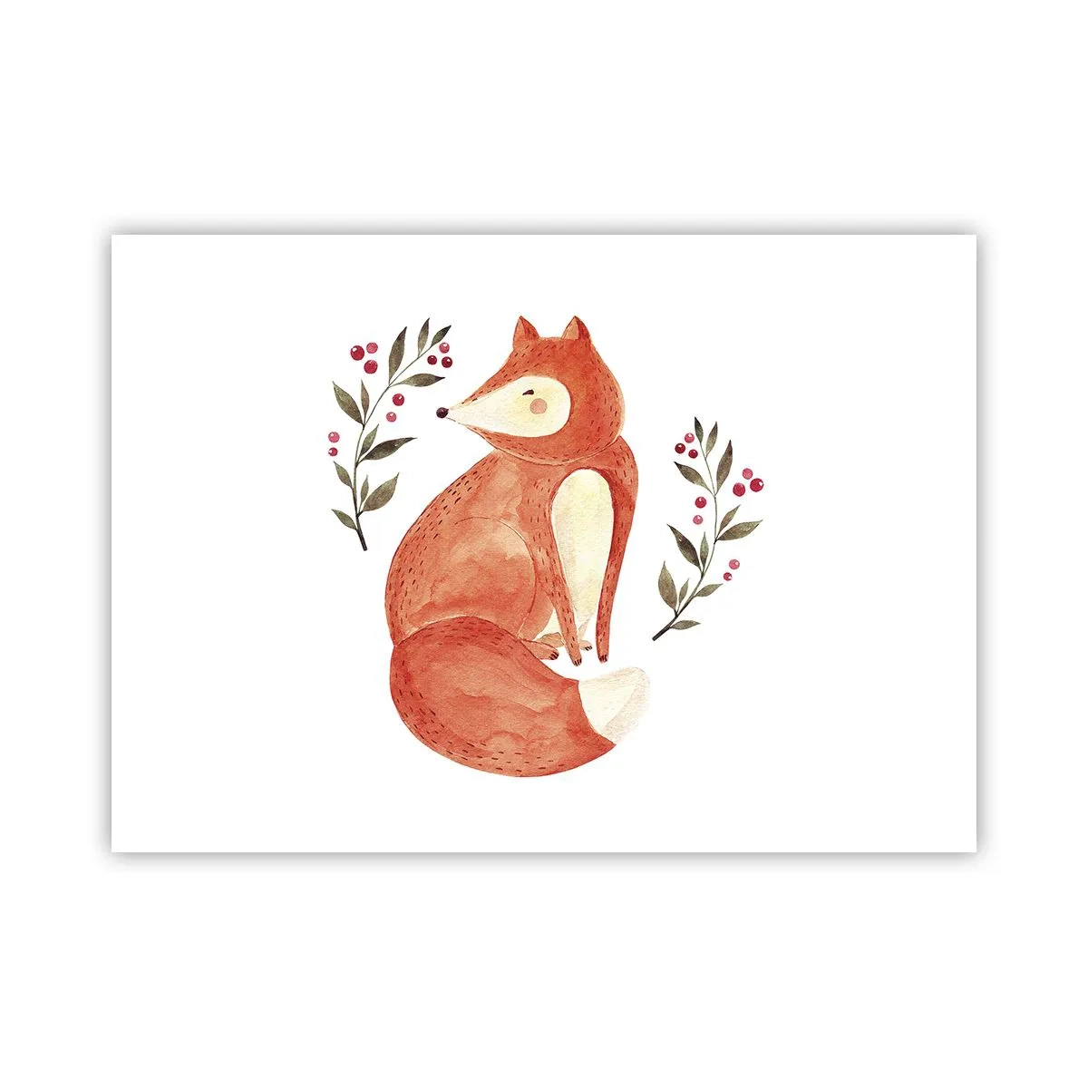 Plakat - Lille rødhåret - 70x50 cm