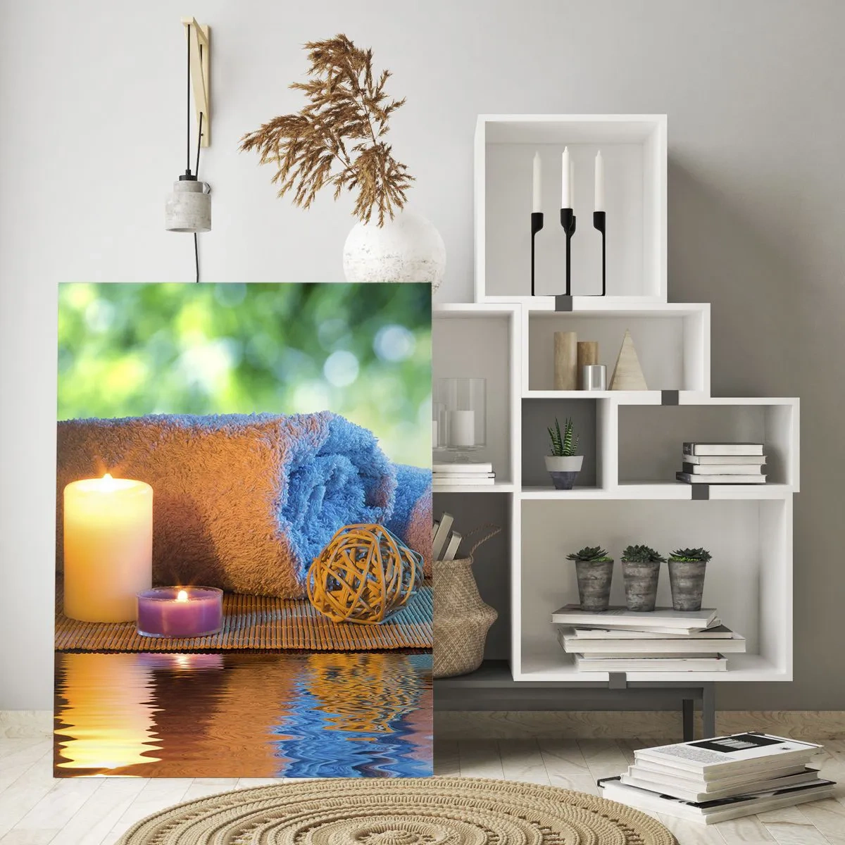 Billede på glas - Tid til kroppen - 50x70 cm