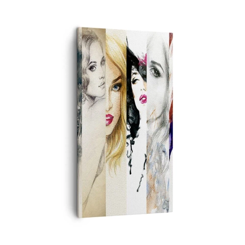 Lærredstryk - Billede på lærred - Og det er altid DIG - 45x80 cm