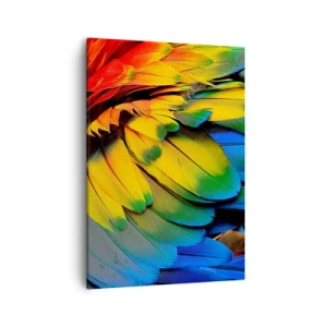 Lærredstryk - Billede på lærred - Paradisfugl - 50x70 cm