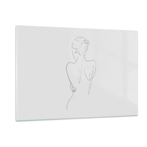 Billede på glas - Kroppens musik - 120x80 cm