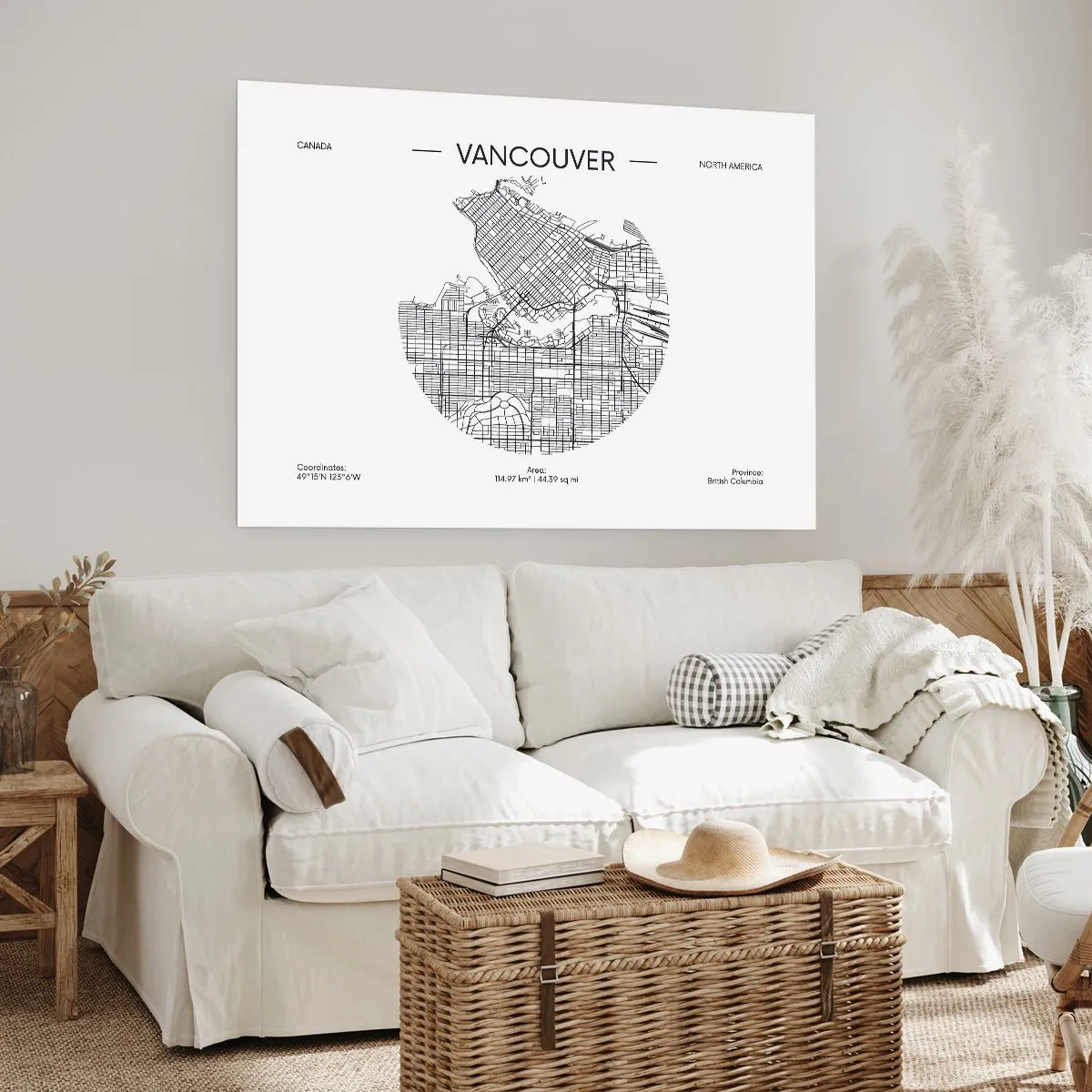 Plakat - Anatomi af Vacouver - 91x61 cm