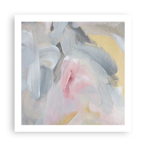 Plakat - I en pastelfarvet verden - 60x60 cm