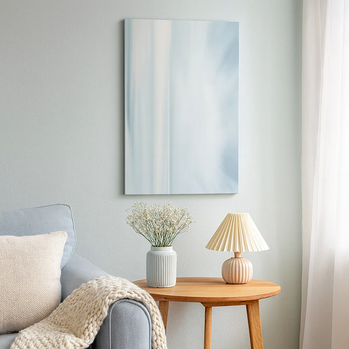 Lærredstryk - Billede på lærred - Fred hele vejen til horisonten - 50x70 cm