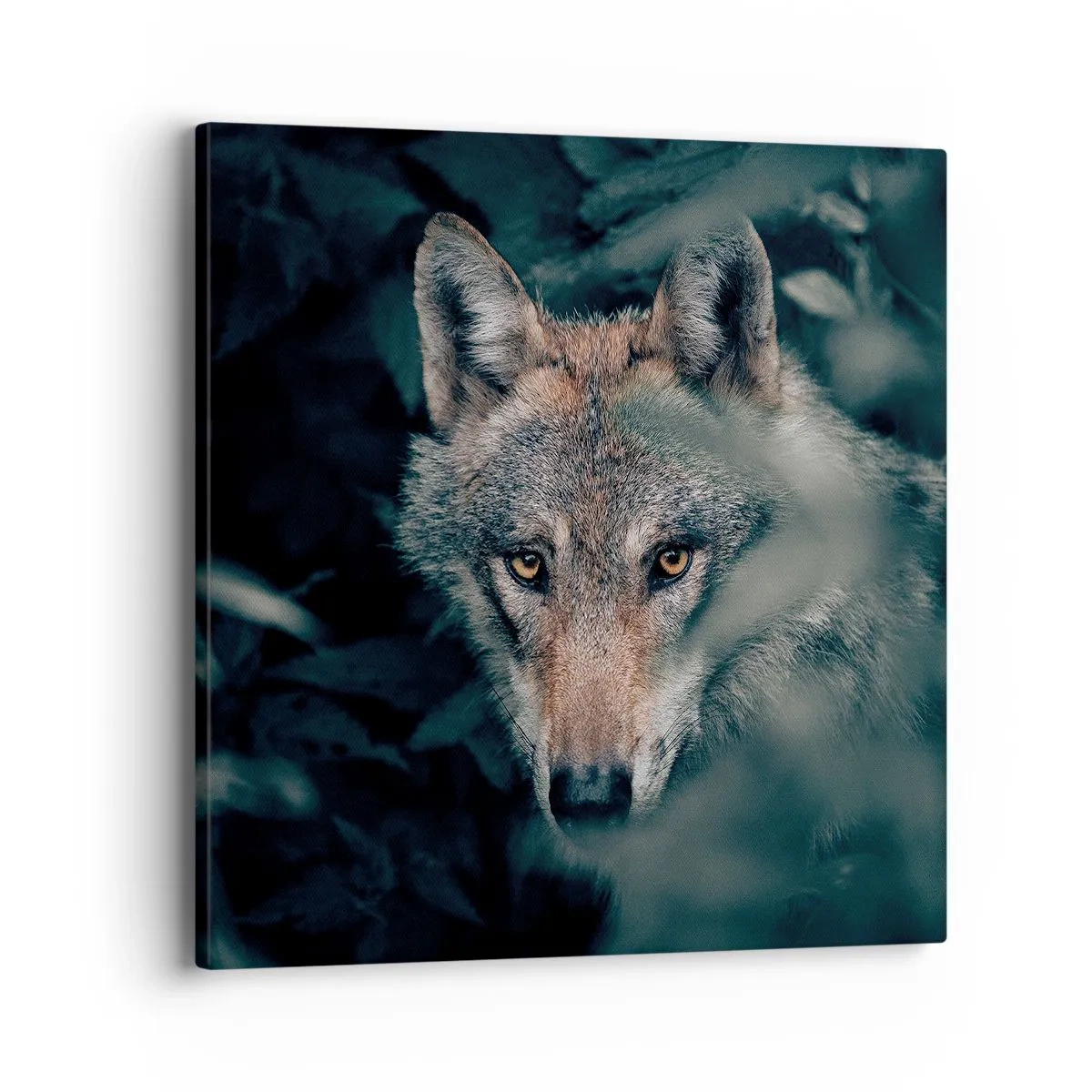 Lærredstryk - Billede på lærred - Jæger - 40x40 cm