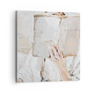 Lærredstryk - Billede på lærred - I en anden verden - 50x50 cm