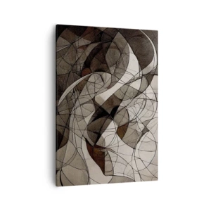 Lærredstryk - Billede på lærred - Cirkulation af jordens farver - 50x70 cm