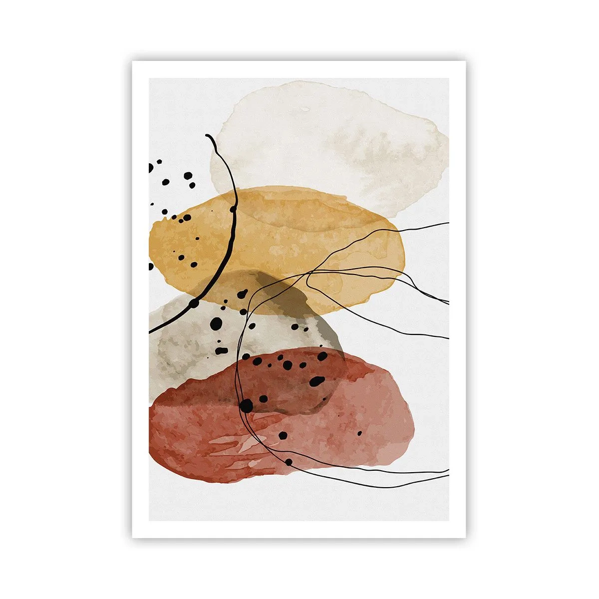 Plakat - Som lys, klar luft - 70x100 cm