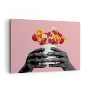 Lærredstryk - Billede på lærred - Livets apotheose - 100x70 cm