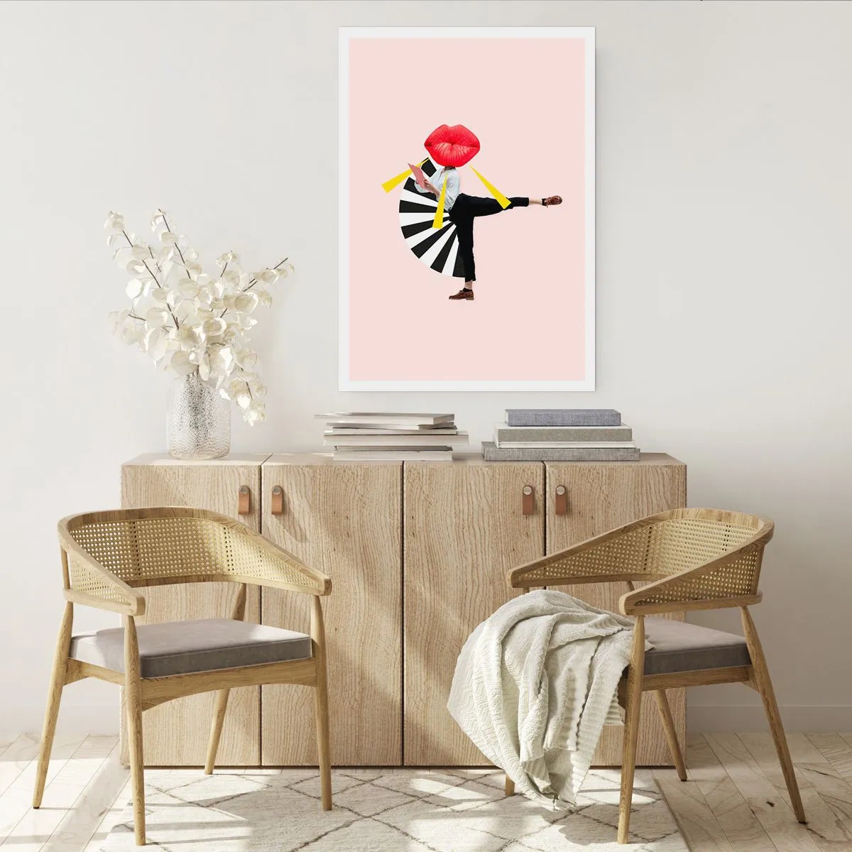 Plakat - Surrealistisk popkunst - 30x40 cm