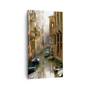 Lærredstryk - Billede på lærred - I en venetiansk baggyde - 45x80 cm