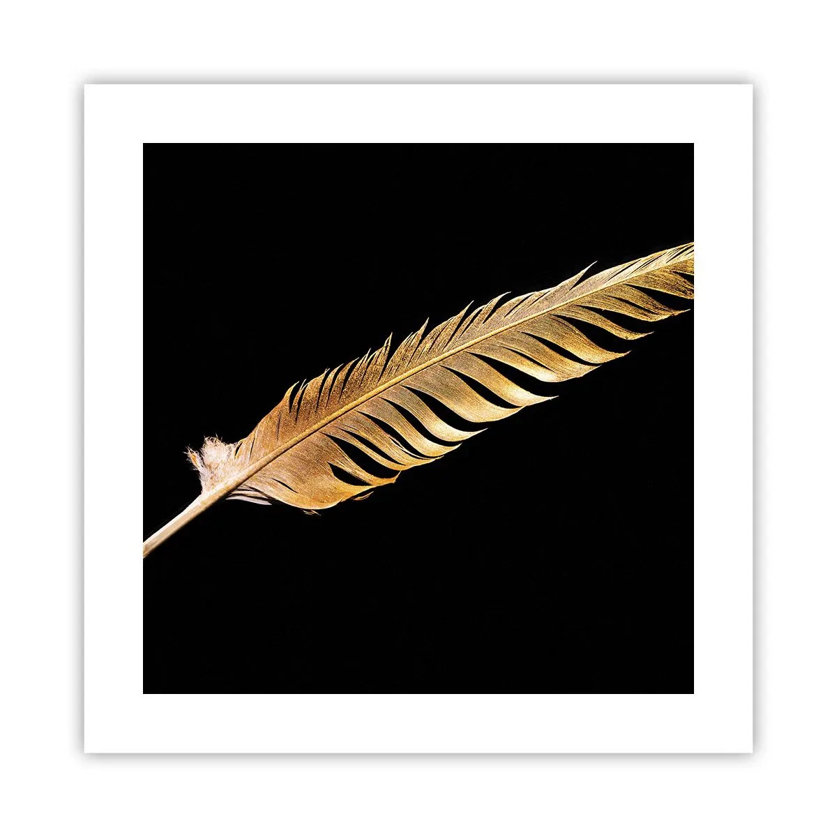 Plakat - Det er ikke nogen ringe præstation, at den... - 40x40 cm