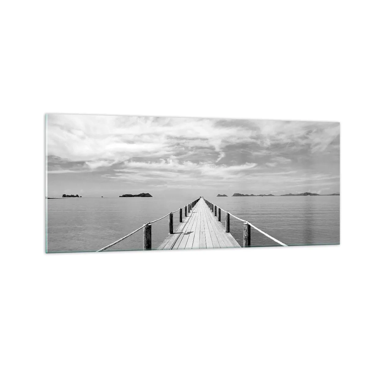 Billede på glas - Eller måske en rejse... - 100x40 cm