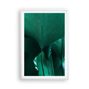 Plakat i hvid ramme - Mod lyset - 61x91 cm