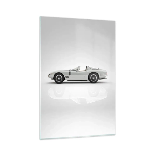 Billede på glas - Løftet om sjov - 80x120 cm