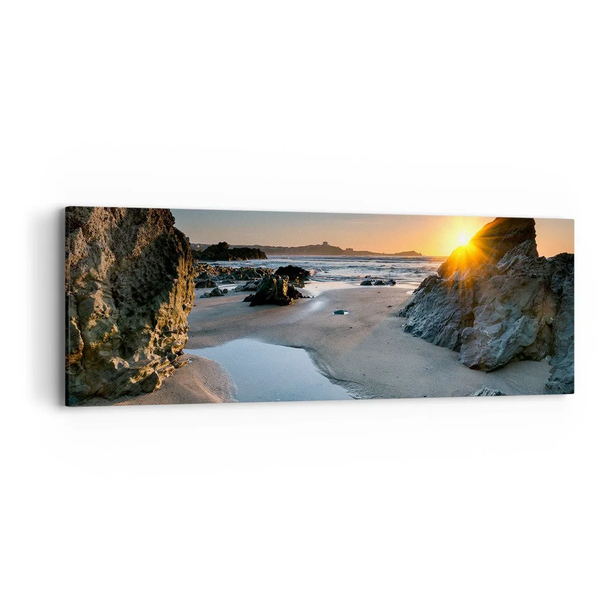 Lærredstryk - Billede på lærred - Uberørt af menneskehånd - 90x30 cm