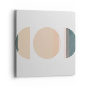 Lærredstryk - Billede på lærred - Hjul for hjul - 40x40 cm