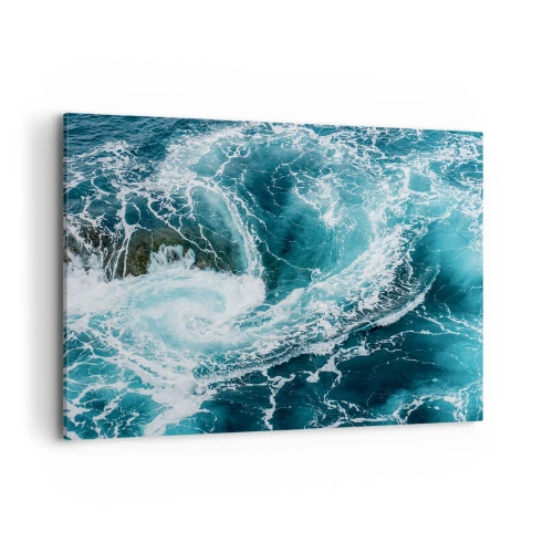 Lærredstryk - Billede på lærred - Porten til jordens indre - 120x80 cm