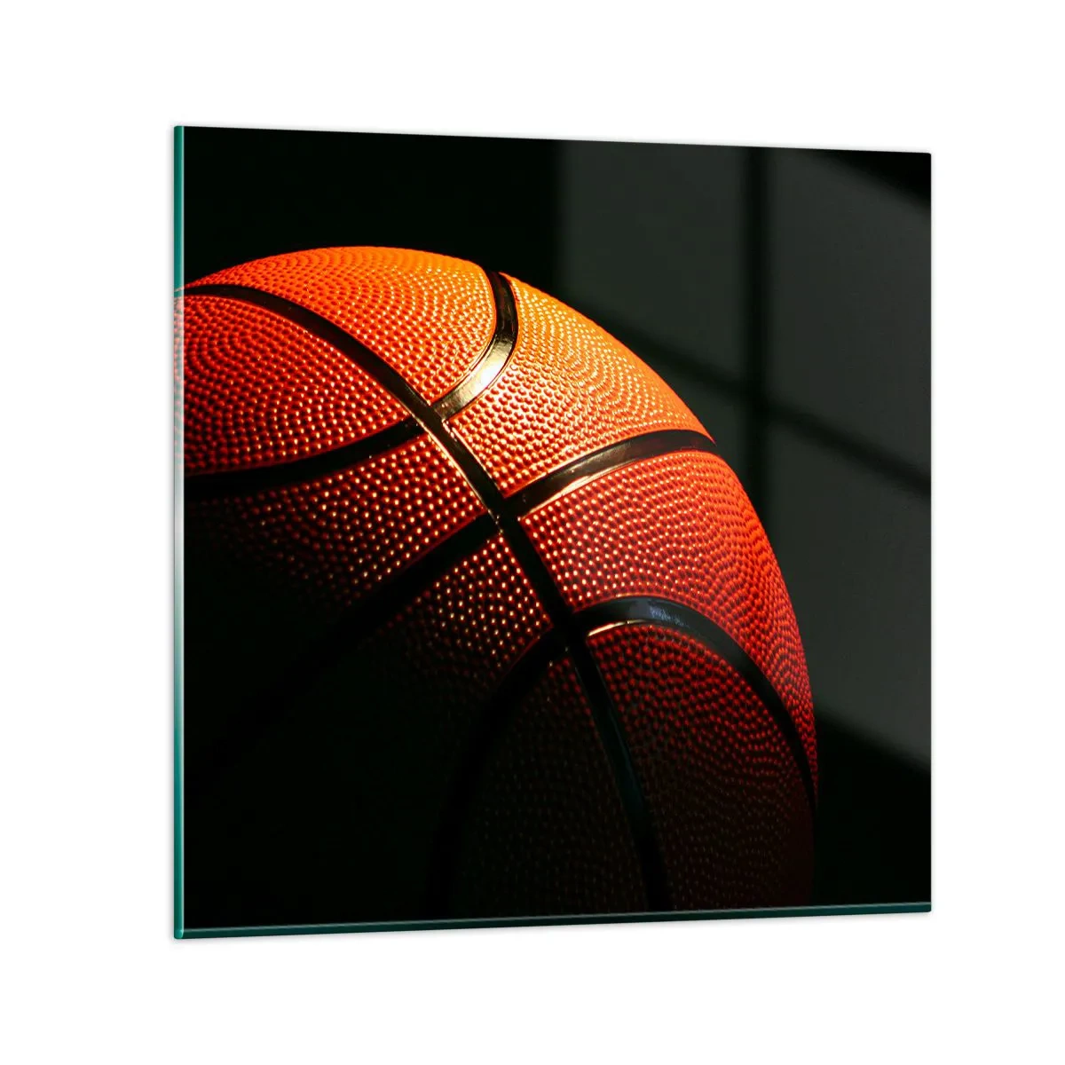 Billede på glas - Smuk som en planet - 40x40 cm