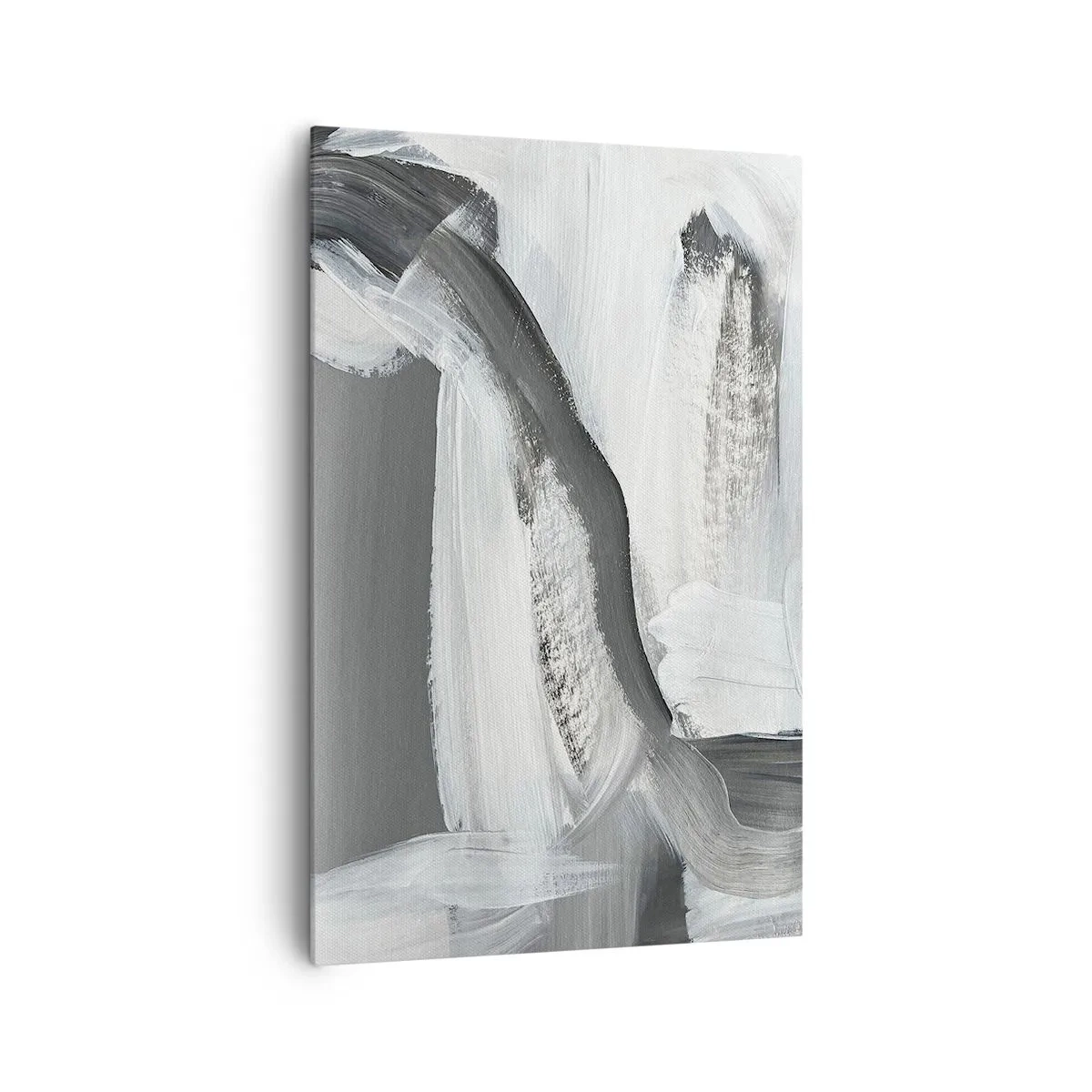 Lærredstryk - Billede på lærred - Med beslutsom bevægelse - 80x120 cm