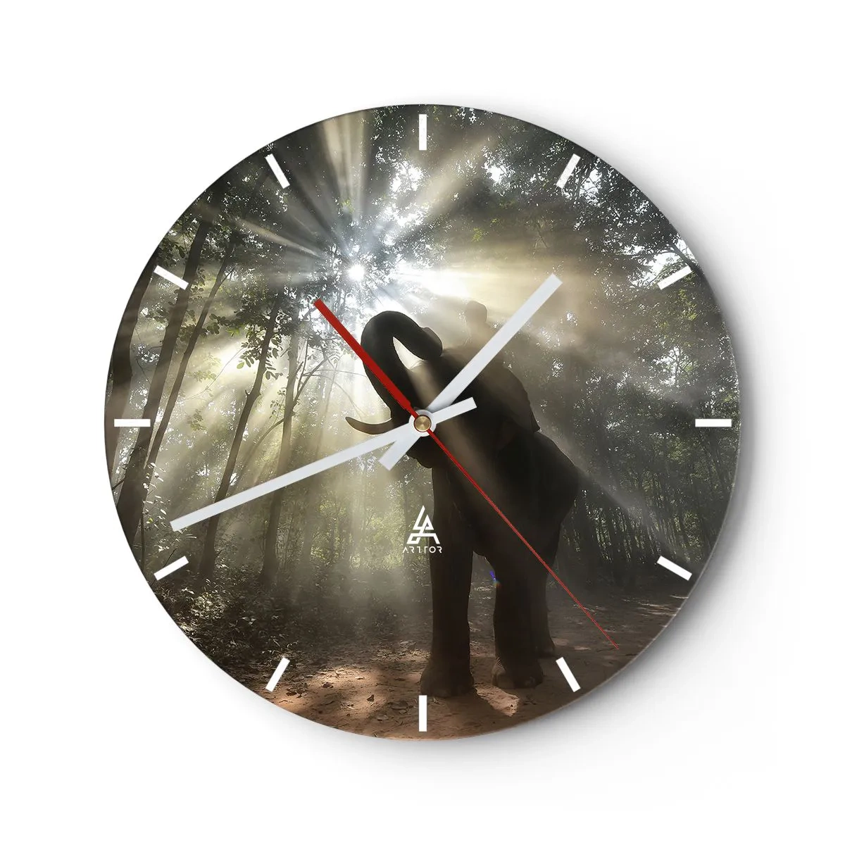 Vægur, Uret - Under en lykkelig stjerne - 40x40 cm