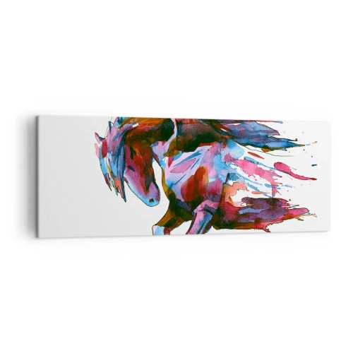 Lærredstryk - Billede på lærred - I henrykkelse - 140x50 cm