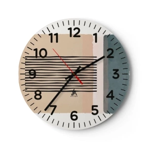 Vægur, Uret - Alt er i god stand - 40x40 cm