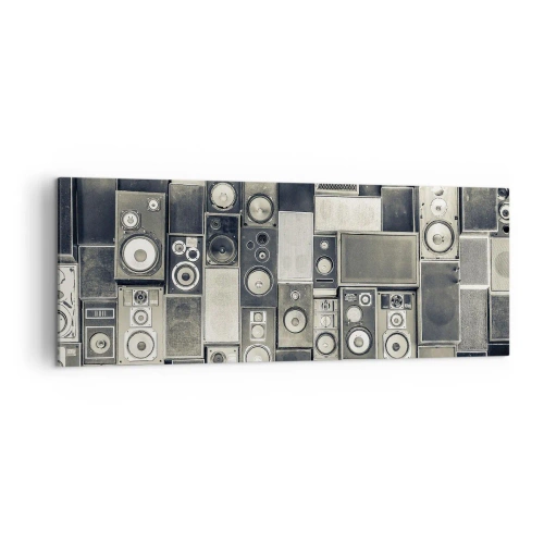 Lærredstryk - Billede på lærred - Og alt er i orden - 140x50 cm