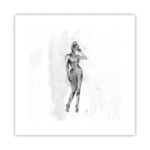 Plakat - En undersøgelse af idealet om kvindelighed - 30x30 cm