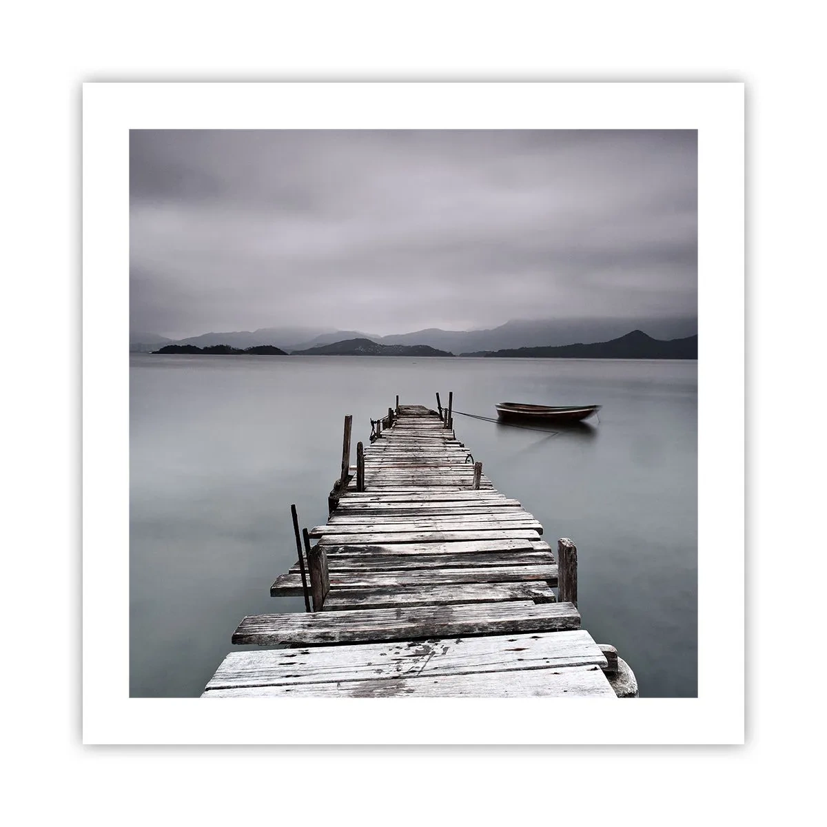 Plakat - Du kan tage af sted i morgen - 50x50 cm