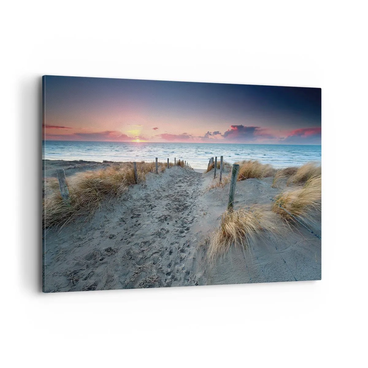 Lærredstryk - Billede på lærred - Du har udgydt en regnbue af strålende pragt.... - 120x80 cm