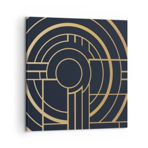 Lærredstryk - Billede på lærred - At vende tingene på hovedet - 60x60 cm