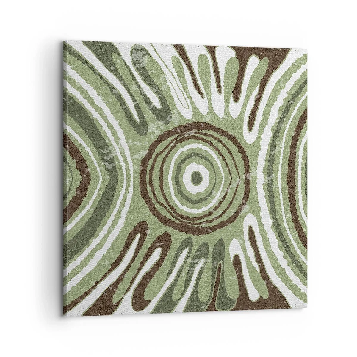 Lærredstryk - Billede på lærred - Eksplosion af følelser - 60x60 cm