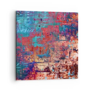 Lærredstryk - Billede på lærred - Hukommelse og glemsel - 70x70 cm