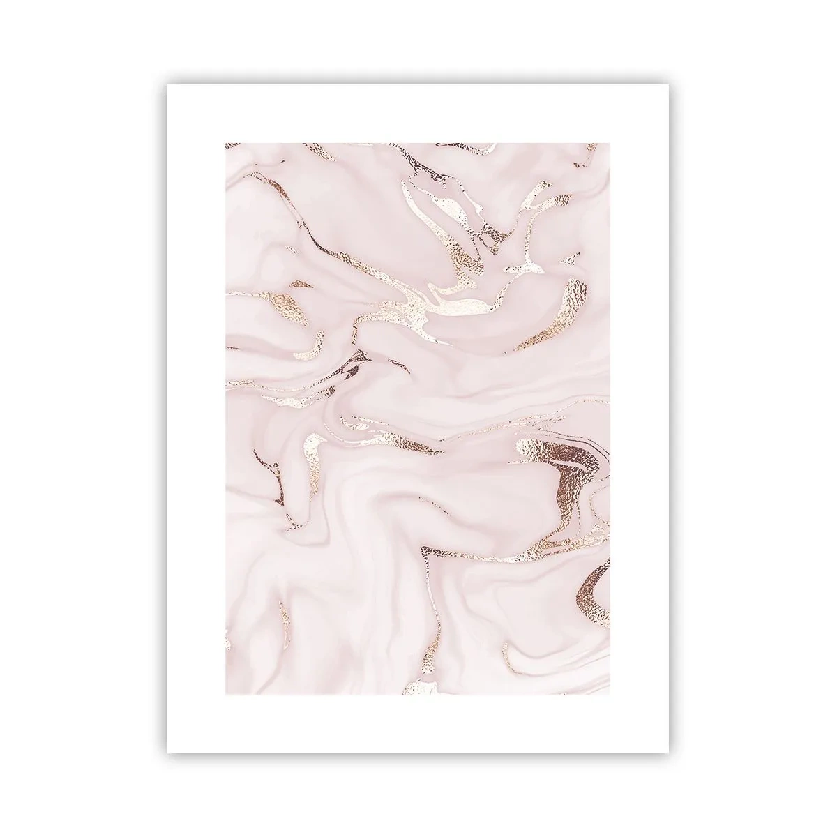 Plakat - I et lyserødt tørklæde - 30x40 cm