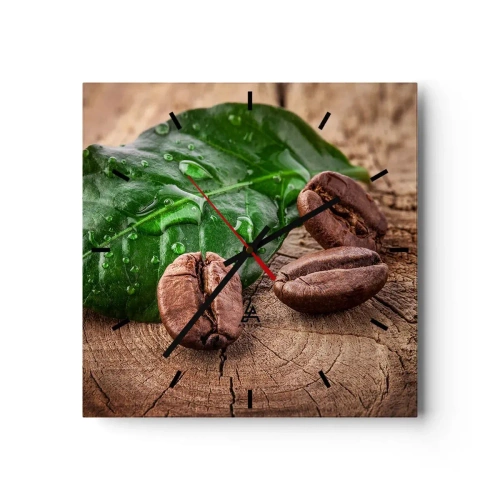 Vægur, Uret - Den sandeste og sorteste - 30x30 cm