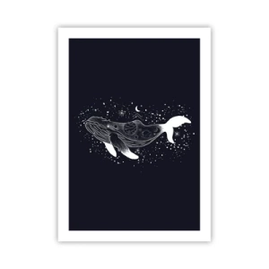 Plakat - I universets ocean - 50x70 cm