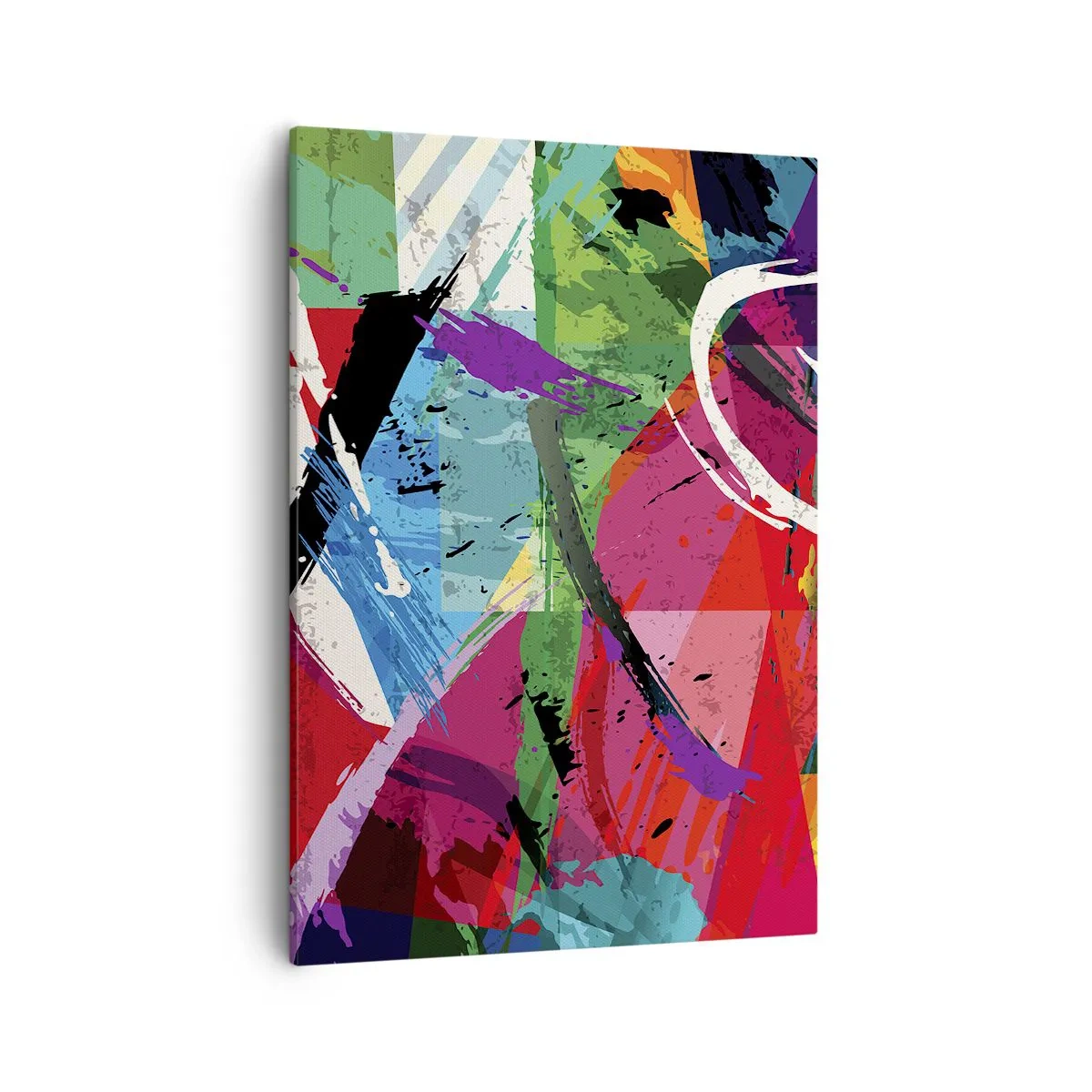 Lærredstryk - Billede på lærred - Hurtig, livlig og hoppende - 50x70 cm