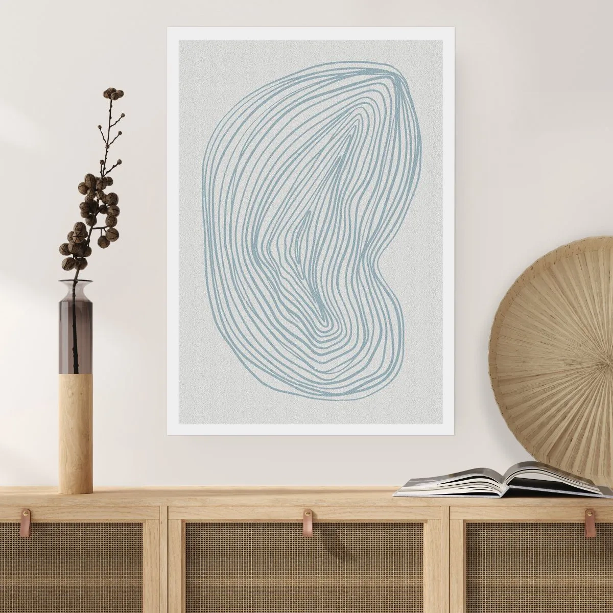 Plakat - Smil fra en dråbe - 70x100 cm