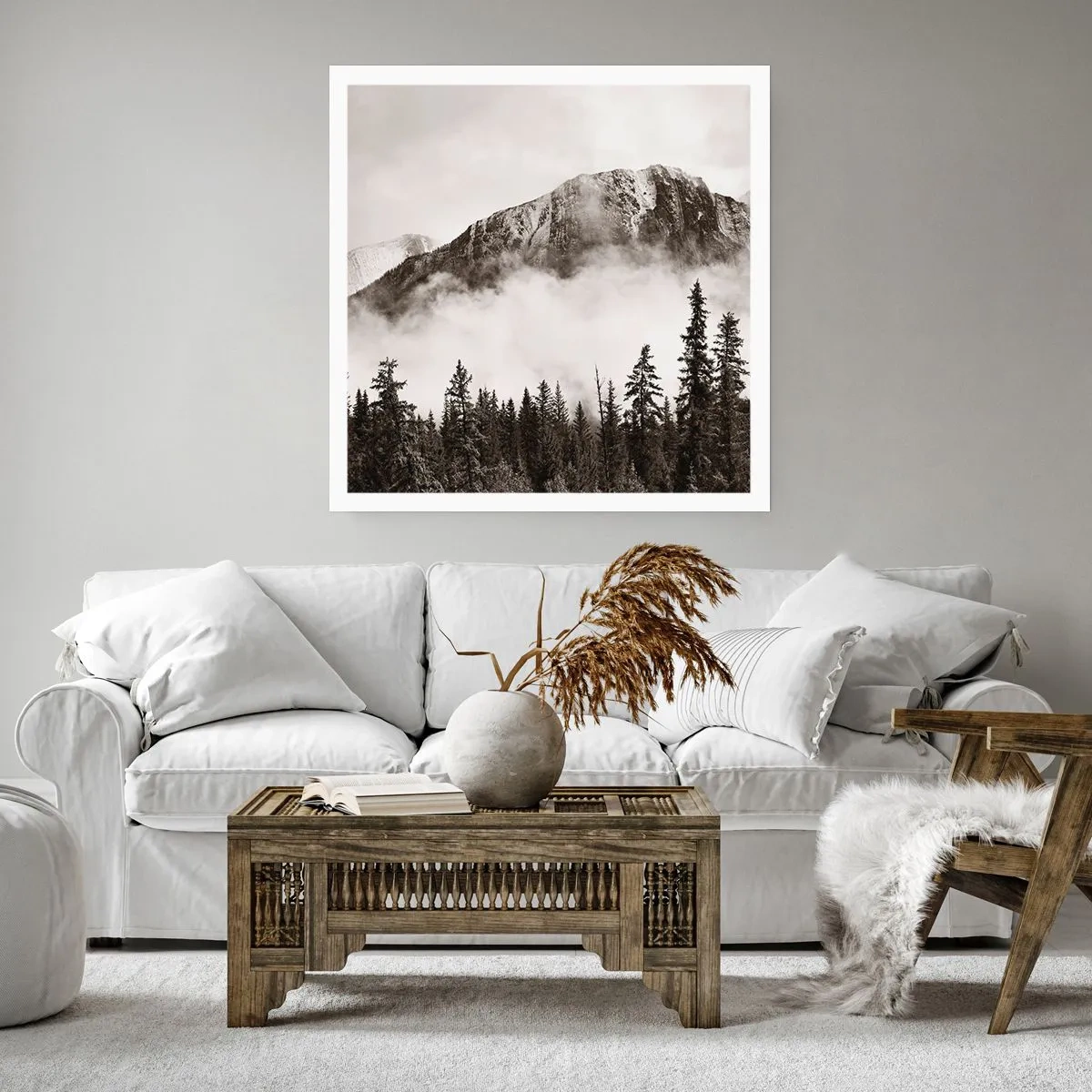 Plakat - Granit hersker - 40x40 cm