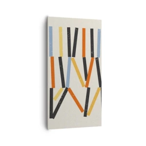 Lærredstryk - Billede på lærred - Vandret komposition - 65x120 cm