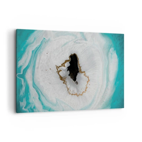 Lærredstryk - Billede på lærred - Kom indenfor - 120x80 cm