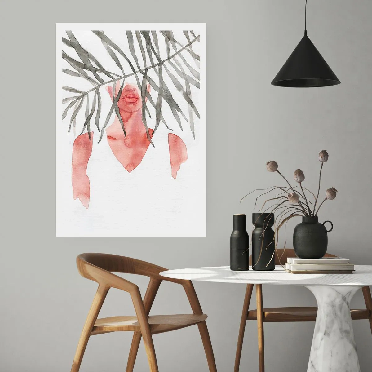 Plakat - Tropernes dame - 70x100 cm