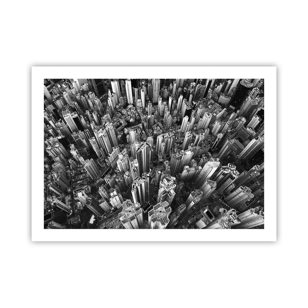 Plakat - Stadig højere og højere - 70x50 cm