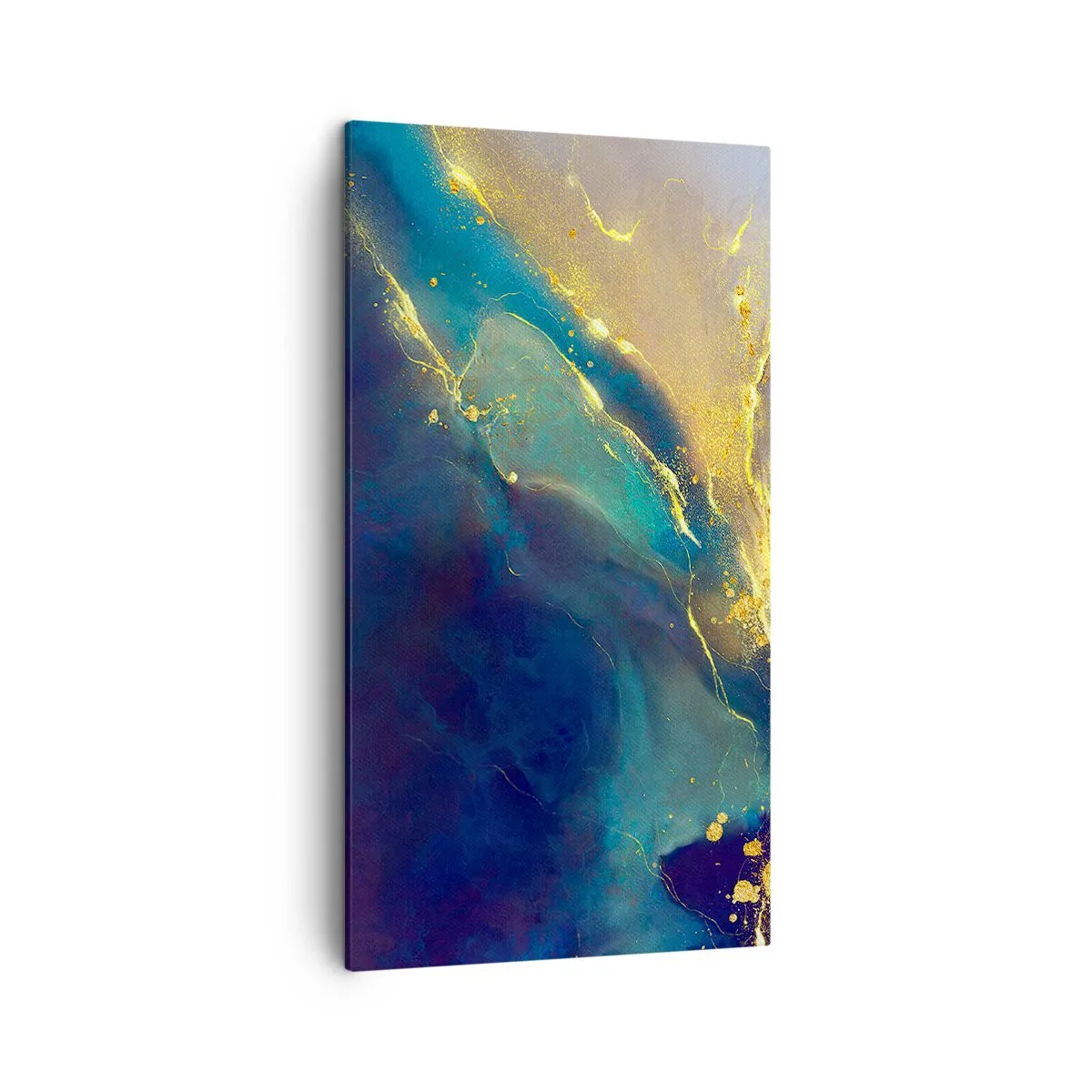 Lærredstryk - Billede på lærred - Gylden marsk - 45x80 cm