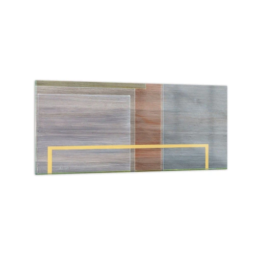 Billede på glas - Lige og rolig - 120x50 cm